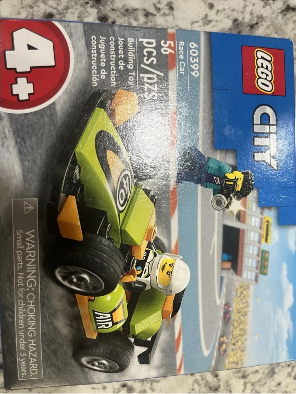 LEGO City Green and Orange Race Car Building Toy - 60399